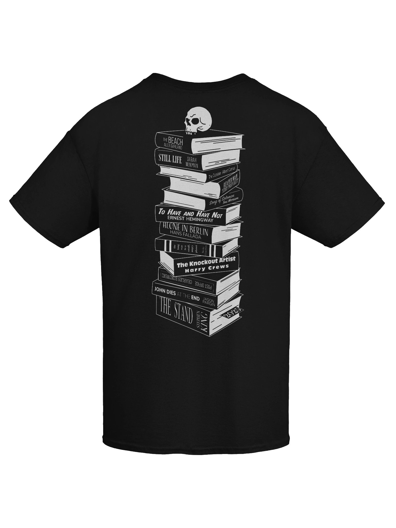 2025 Setlist T-Shirt - Book Stack product image (2)