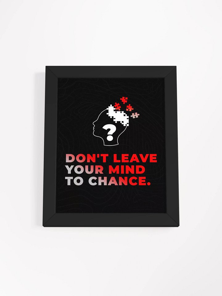 Motivational Wall Art, Wood Framed Poster product image (2)