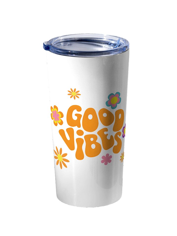 Retro Blooms 20oz Stainless Steel Tumbler product image (2)