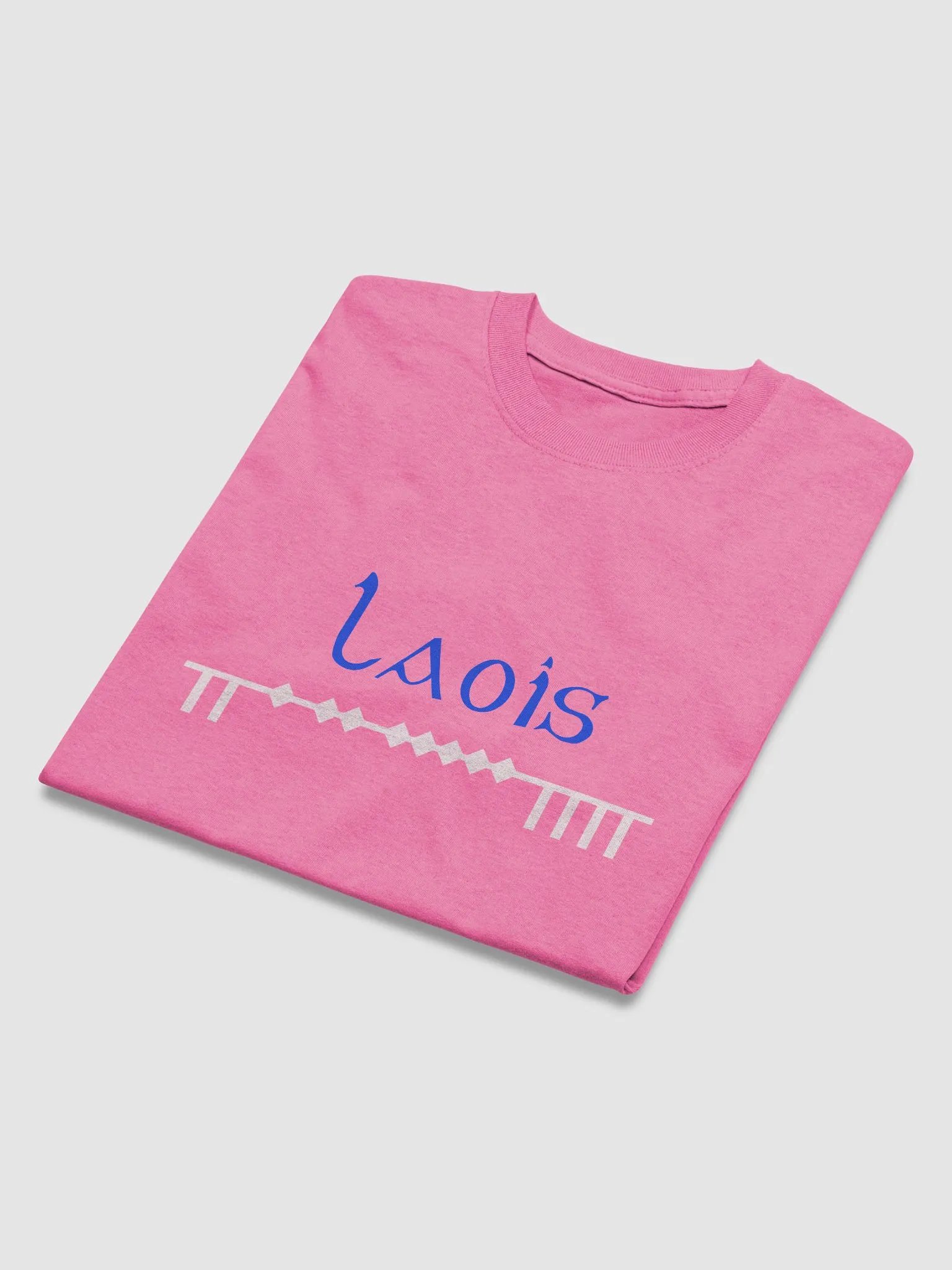 Laois Scholastic style Ogham Printed T-shirt product image (4)