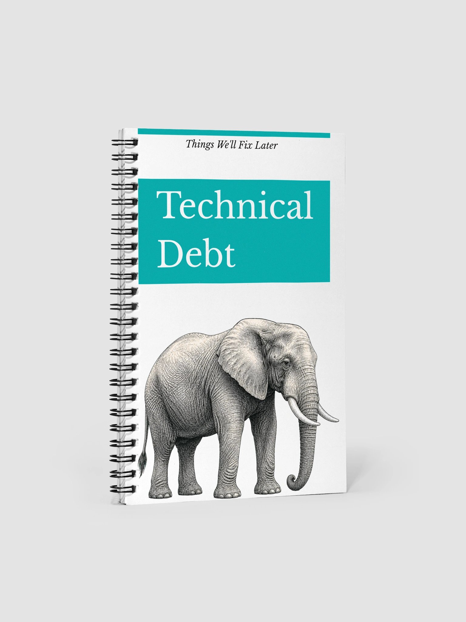 Technical Debt — Dotted Spiral Notebook product image (2)