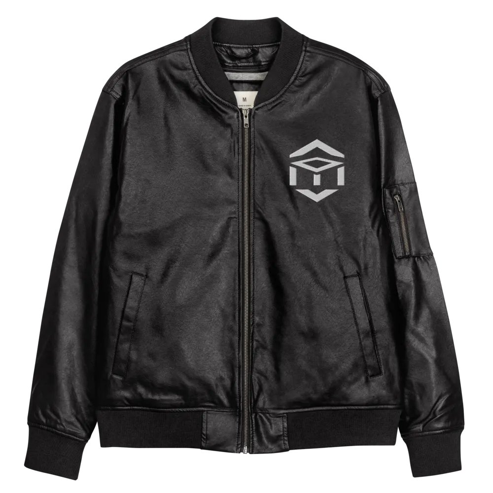 TET Leather Bomber Jacket product image (10)