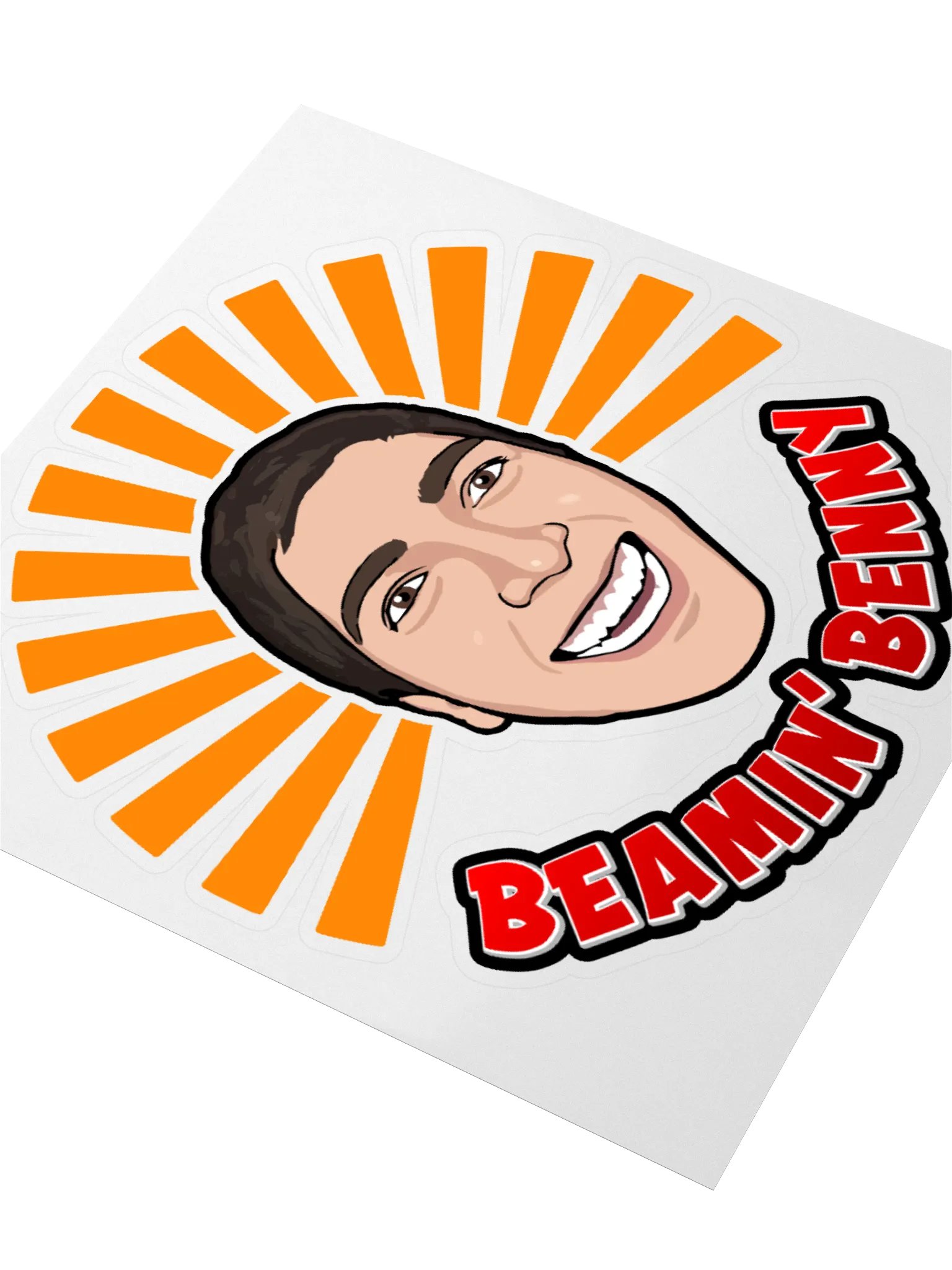 Beamin' Bright Benny Sticker product image (3)