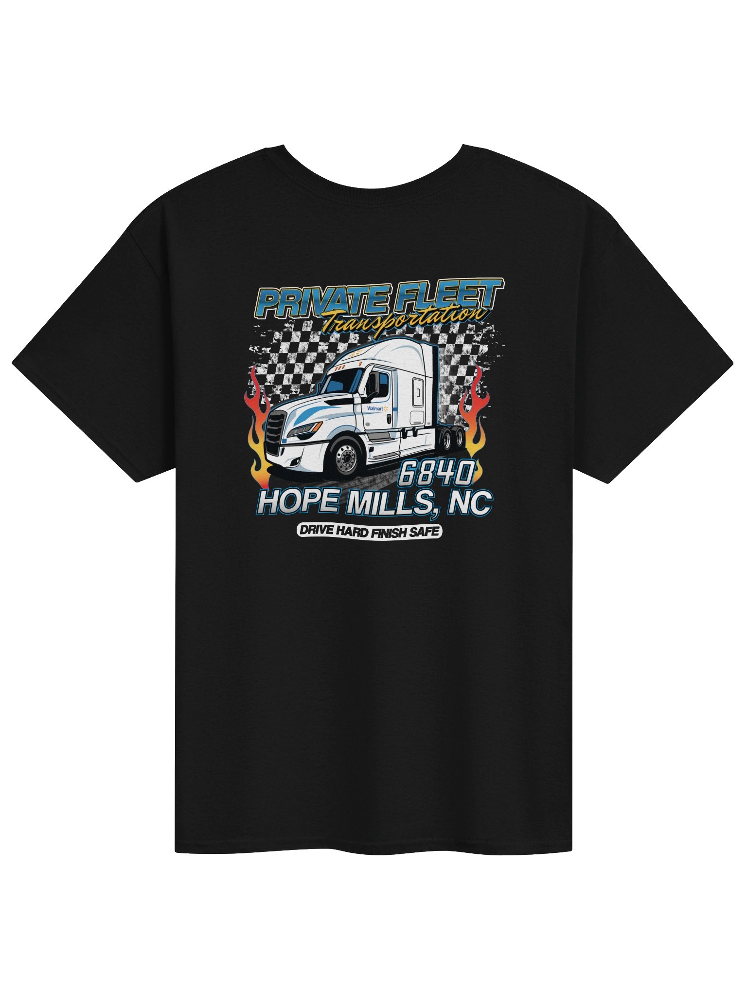 6840 Hope Mills Private Fleet Racing Theme T-shirt product image (1)