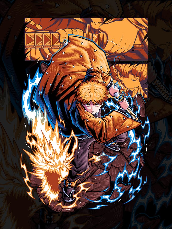 Zenitsu Agatsuma Design product image (1)