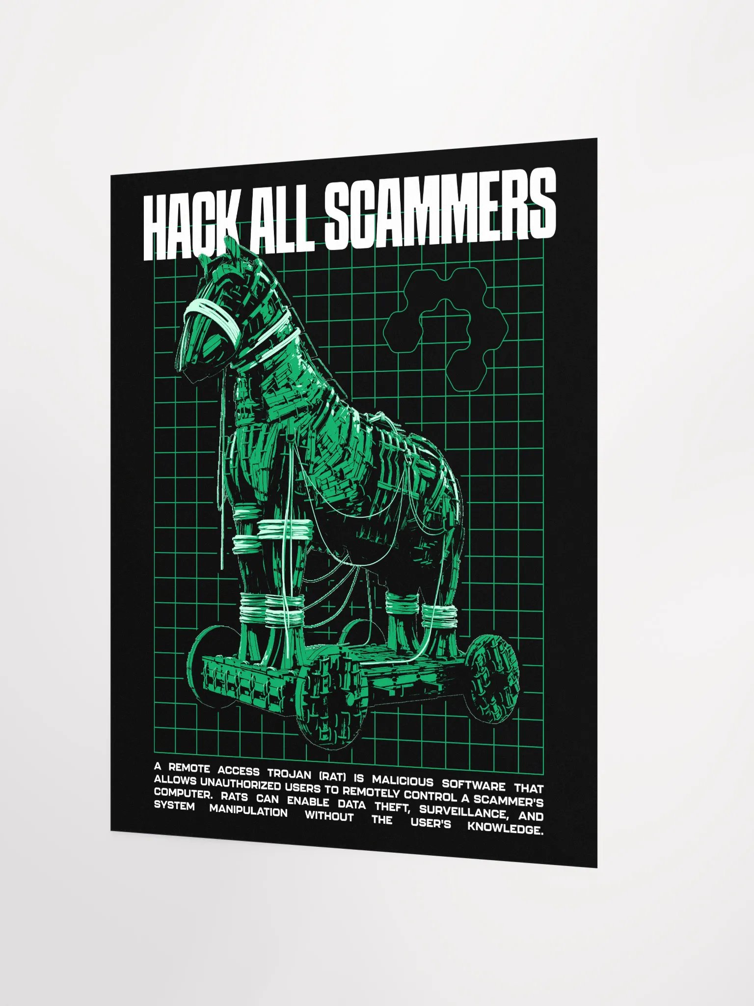 Hack All Scammers Poster product image (2)