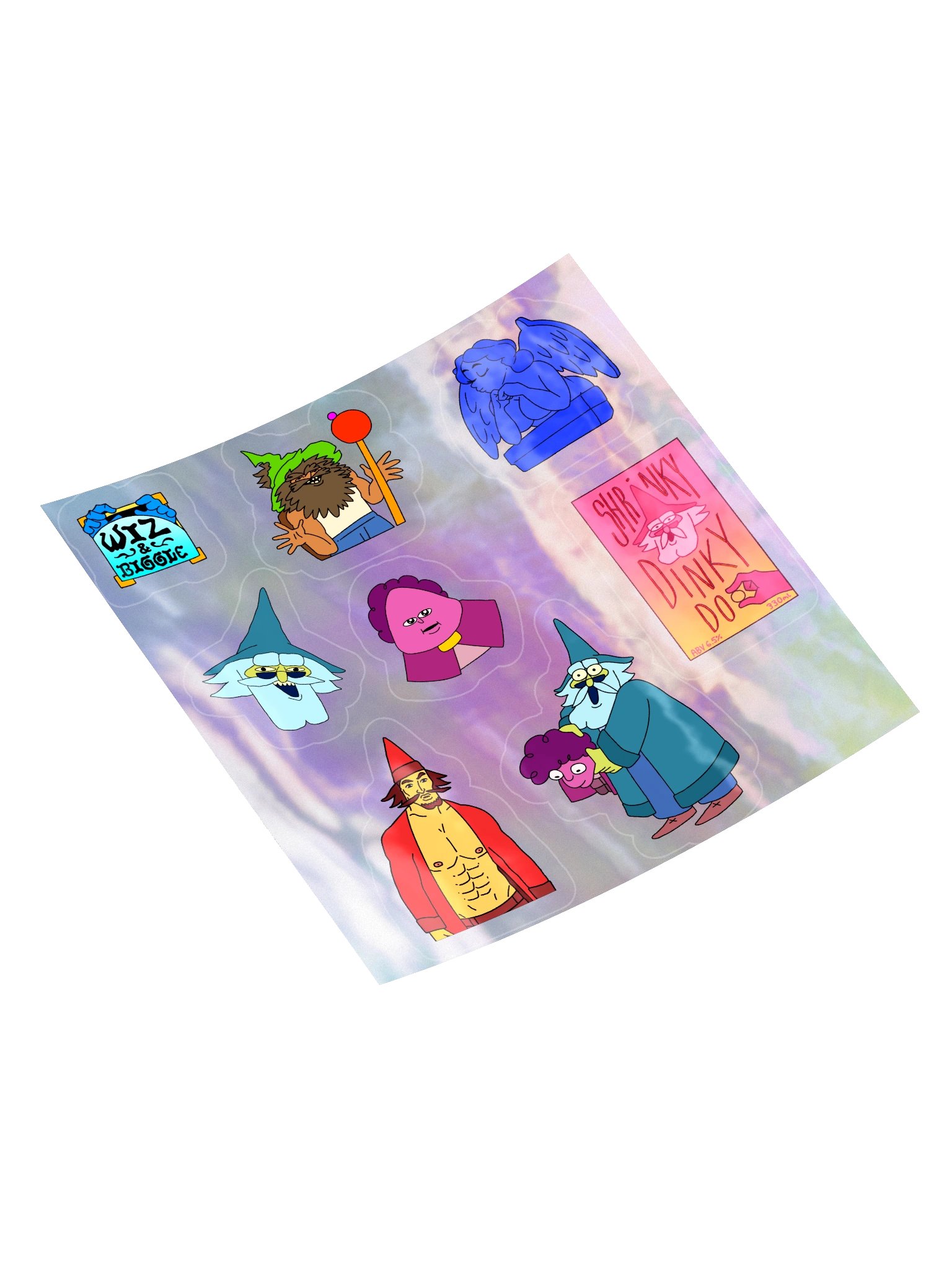 Wiz and Biggle Arc 1 Stickers product image (4)