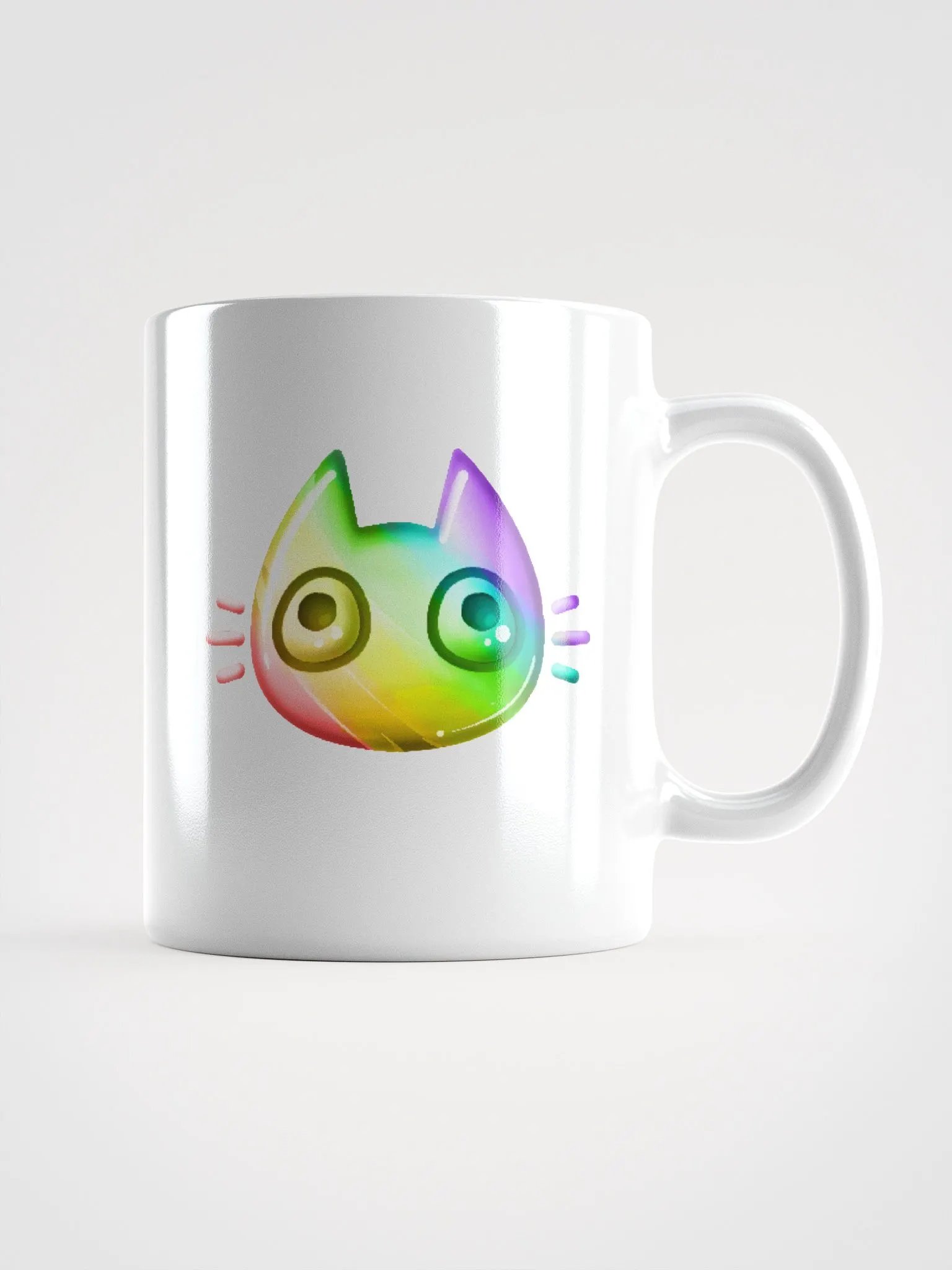 Rainbow Cat Face Mug product image (2)