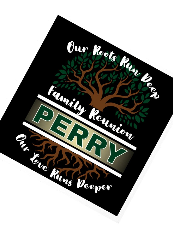 Perry Family Tree Reunion 2026 Stickers – Legacy Edition product image (2)