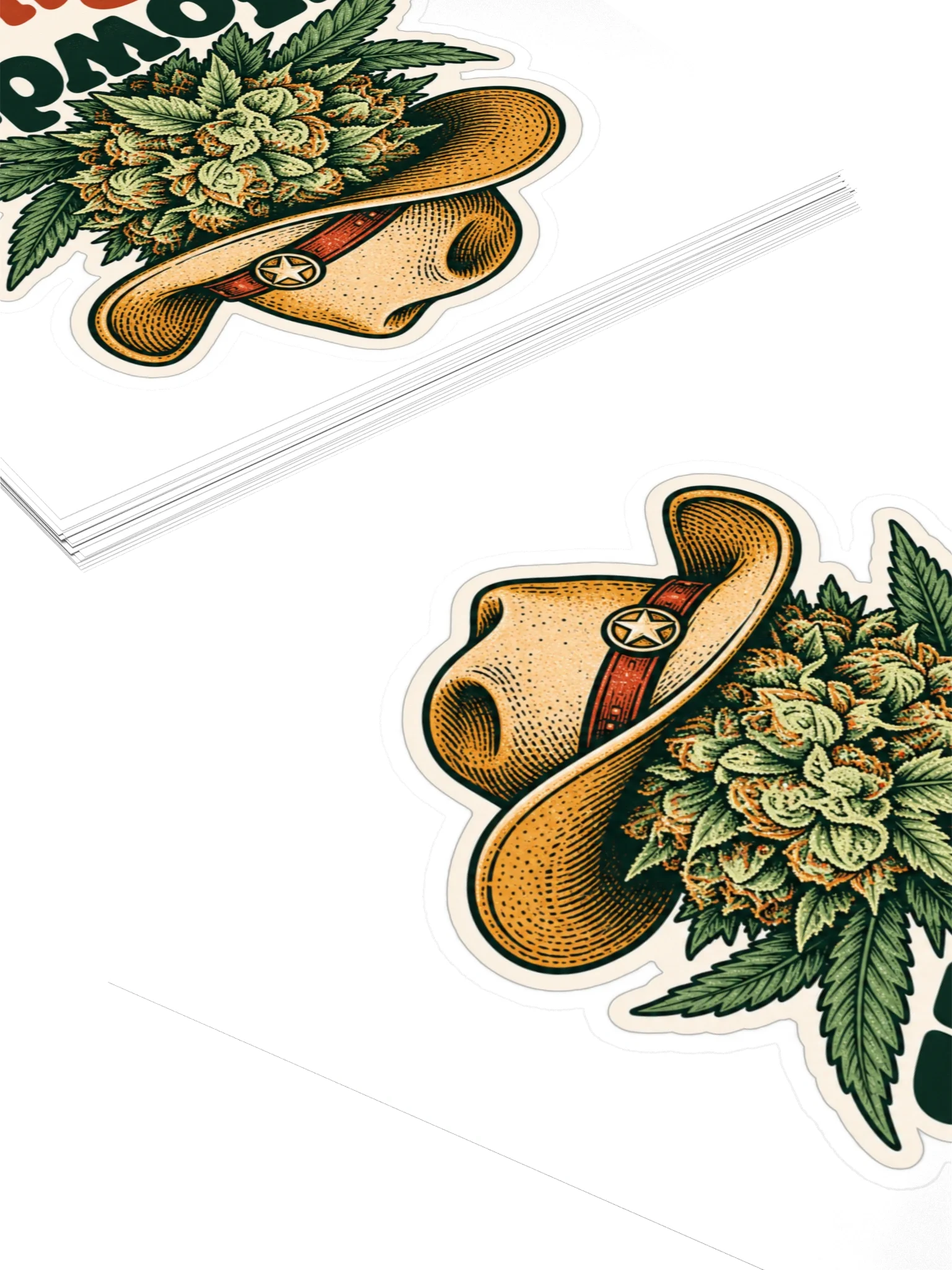 Howdy, Bud! Sticker, view 4
