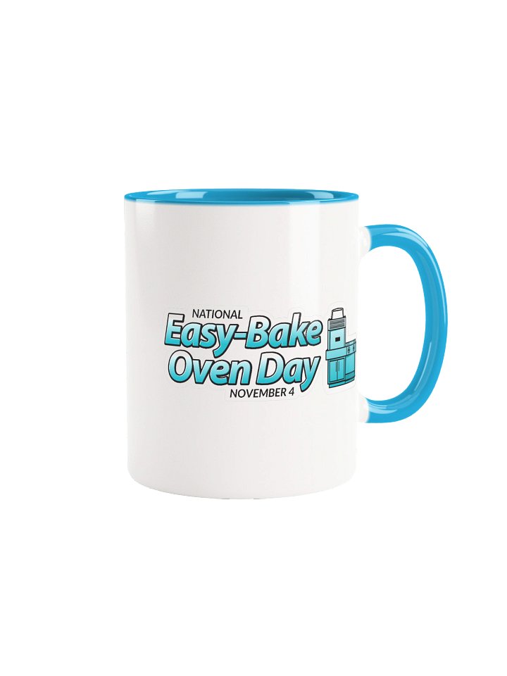 Mug with blue logo product image (1)