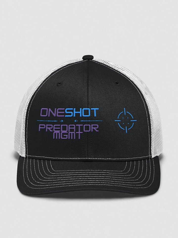 One Shot Predator Mgmt Trucker Hat: The Ultimate Headgear for Wildlife Warriors product image (1)