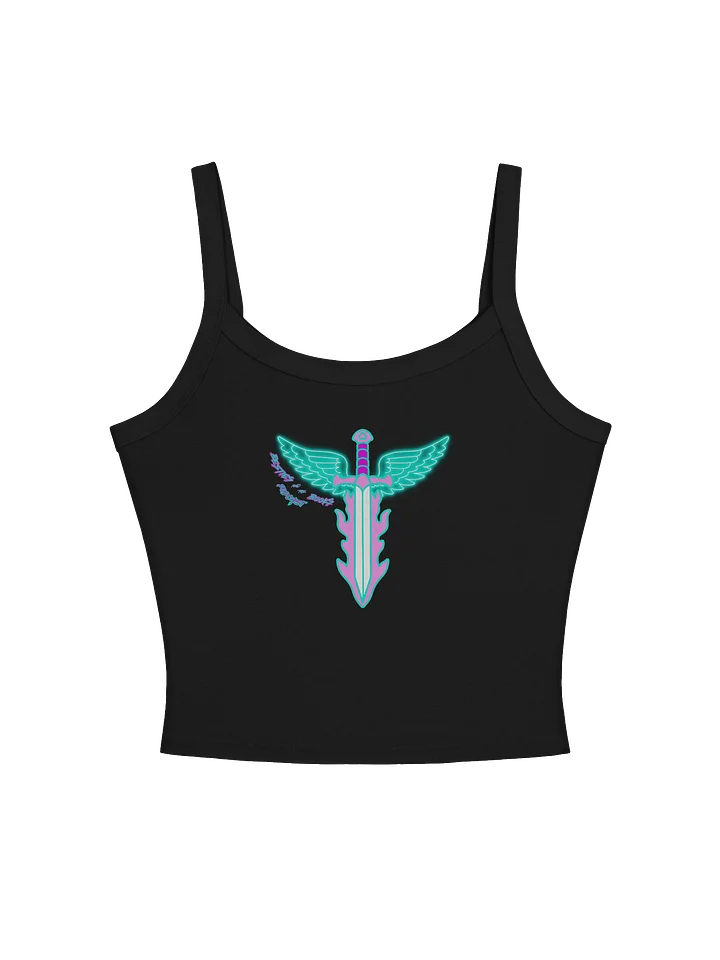CROPPED TANK TOP Sword of the Ugly Truth Besties and the Books product image (1)