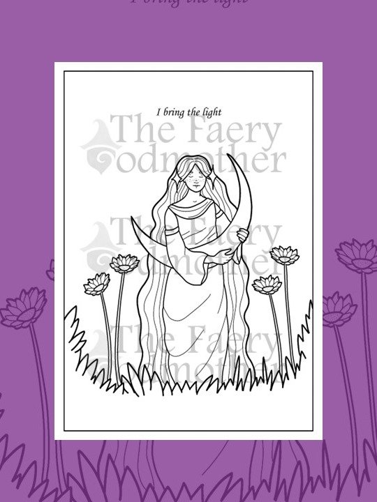 Winter '26 Coloring Page - Color the Universe product image (2)