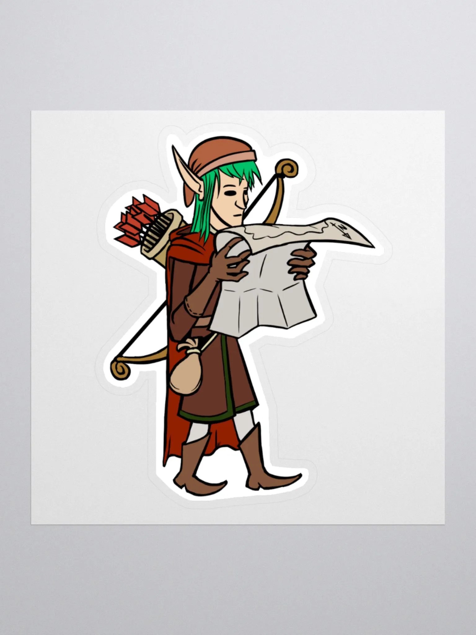 ELF ADVENTURER! (STICKER) product image (1)