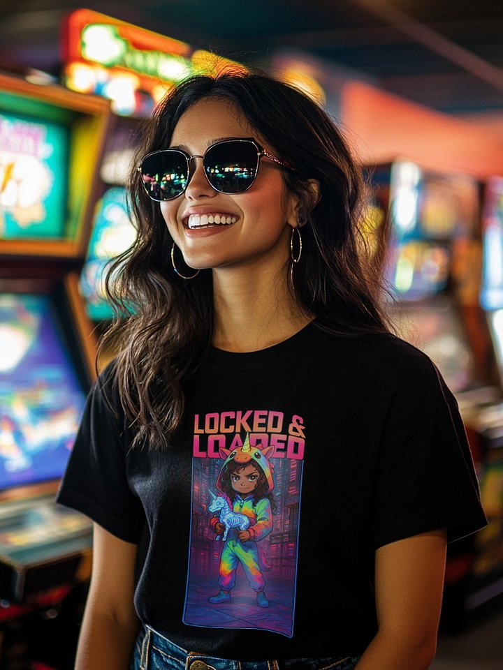 Locked & Loaded - Retro UnicornKid Cyberpunk product image (1)