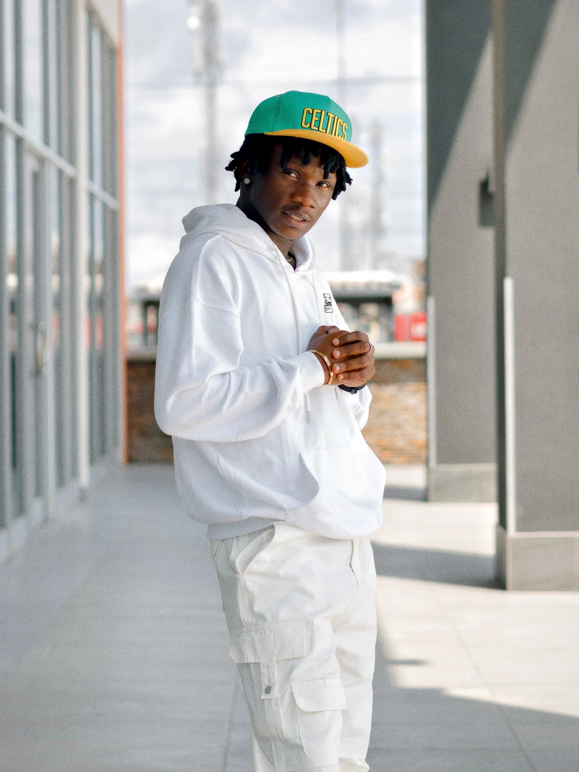 N°2 • GREED | ARCTIC WHITE HOODIE product image (2)