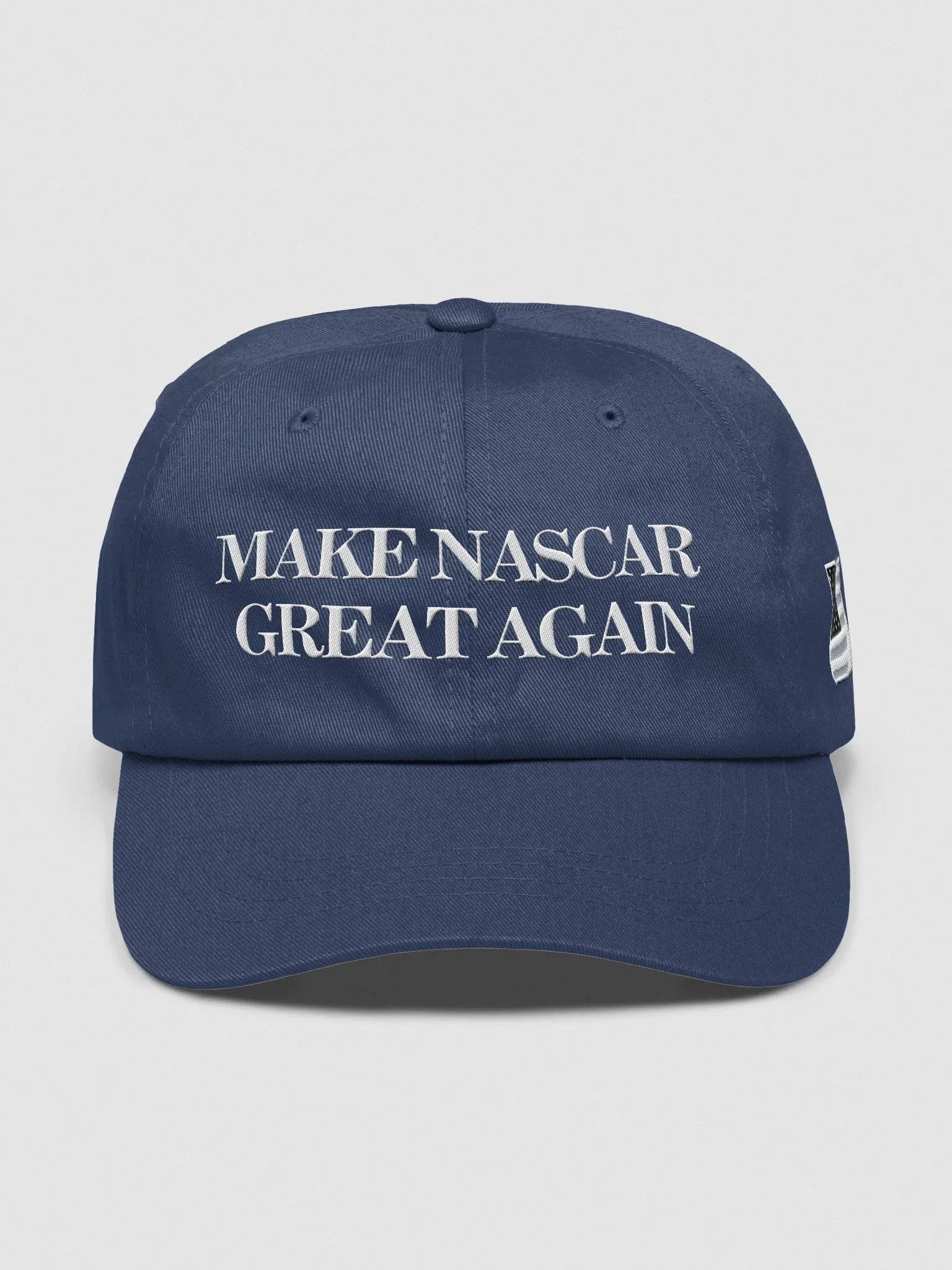 make nascar great again hat/cap blue - 100% cotton product image (2)