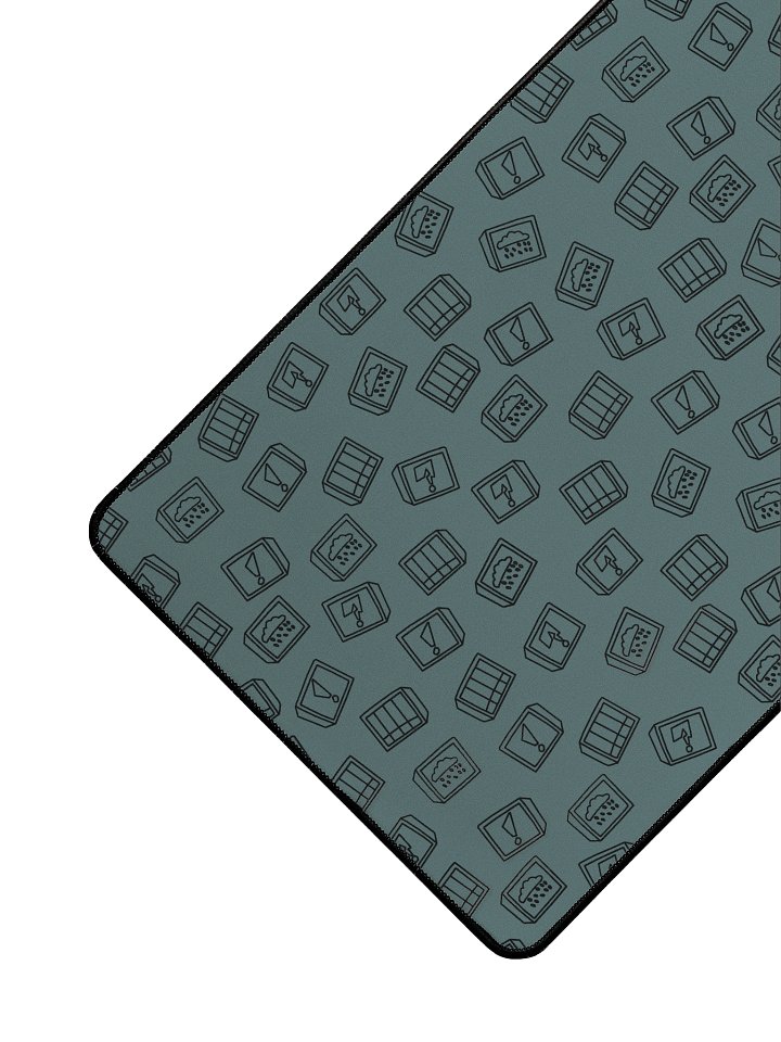 TV Pattern Desk Mat product image (2)