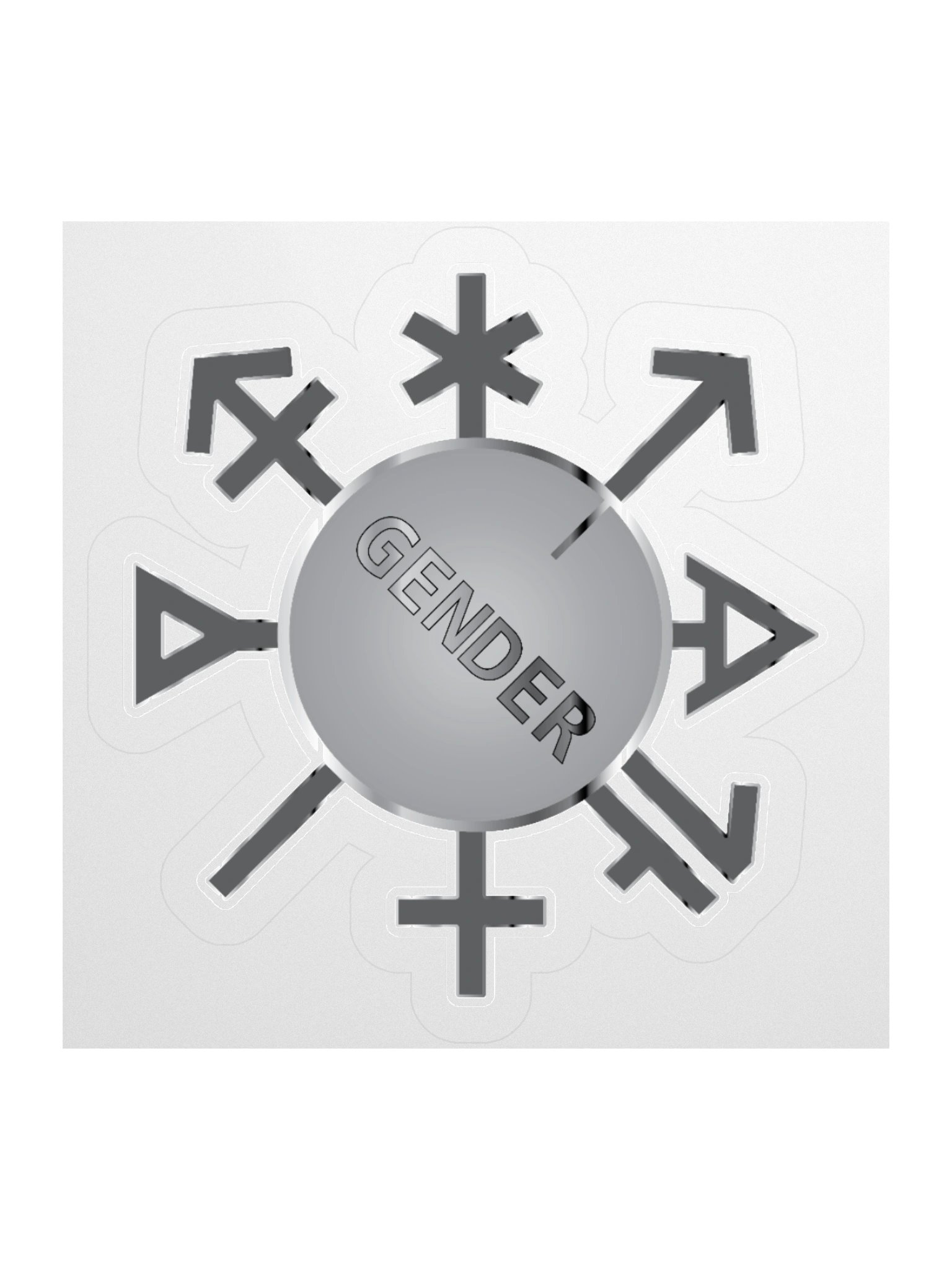 Gender Dial Sticker product image (1)