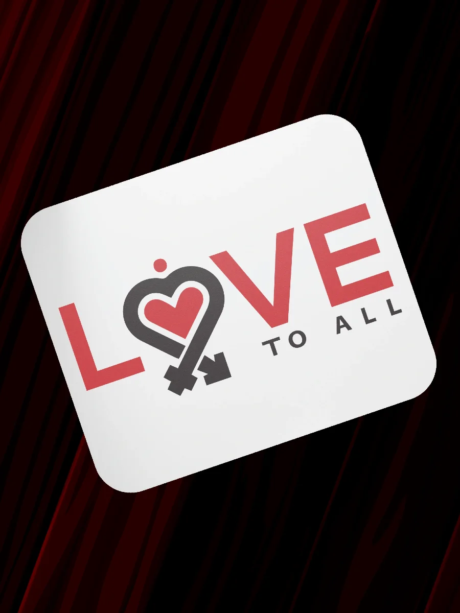 L2A 2025 Logo Small White Mousepad product image (1)