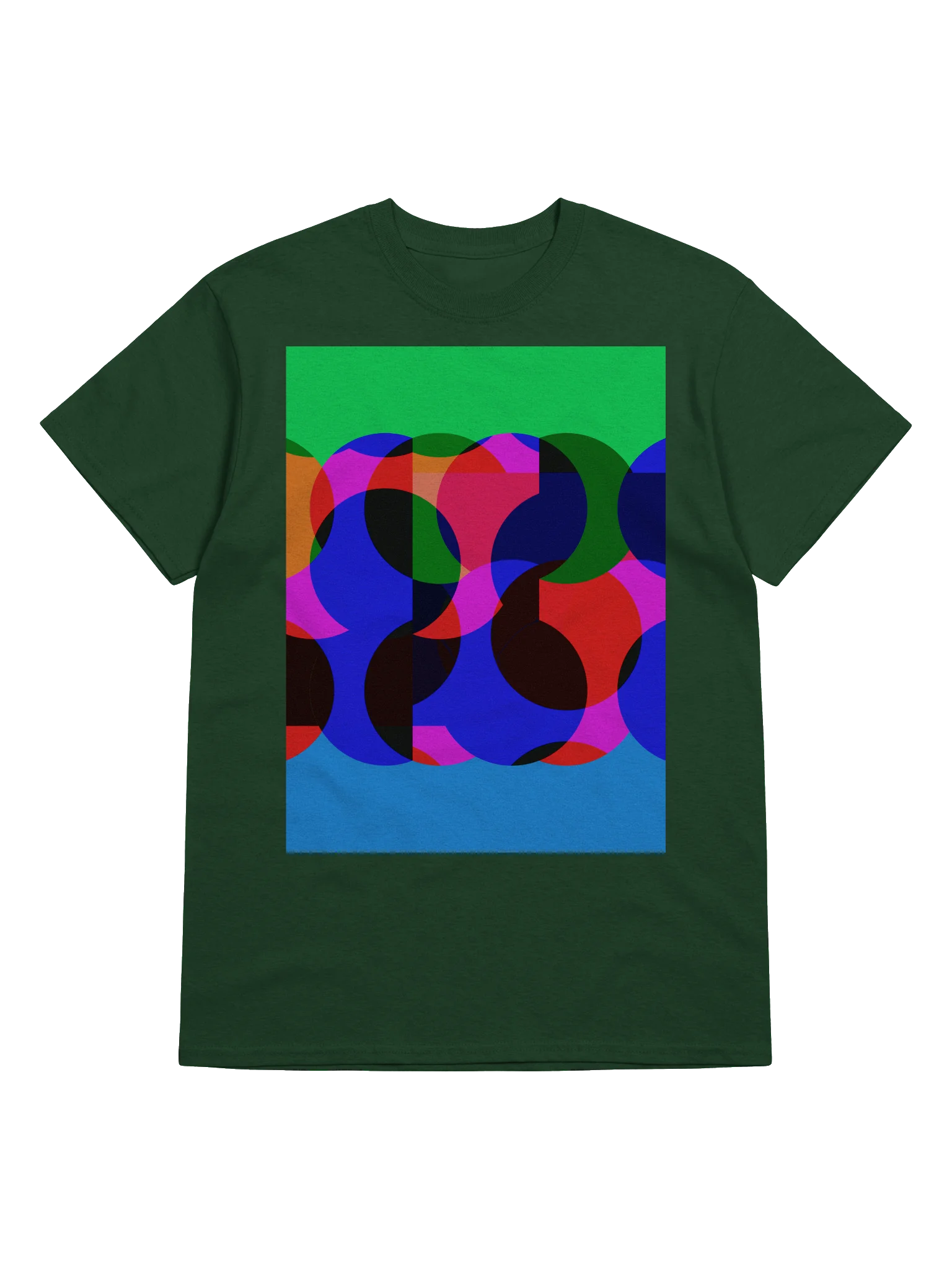 Abstract Circle Fusion T-Shirt product image (5)