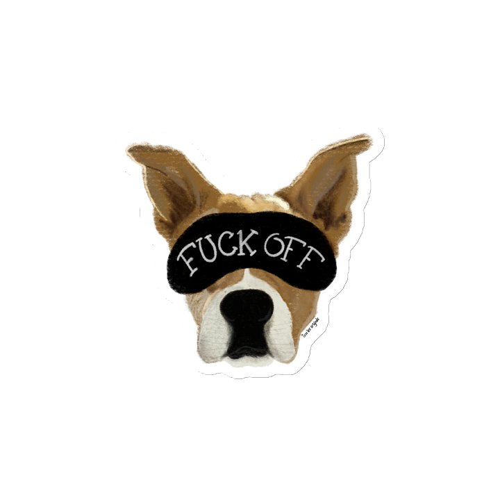 Maize "F Off" Magnet product image (2)