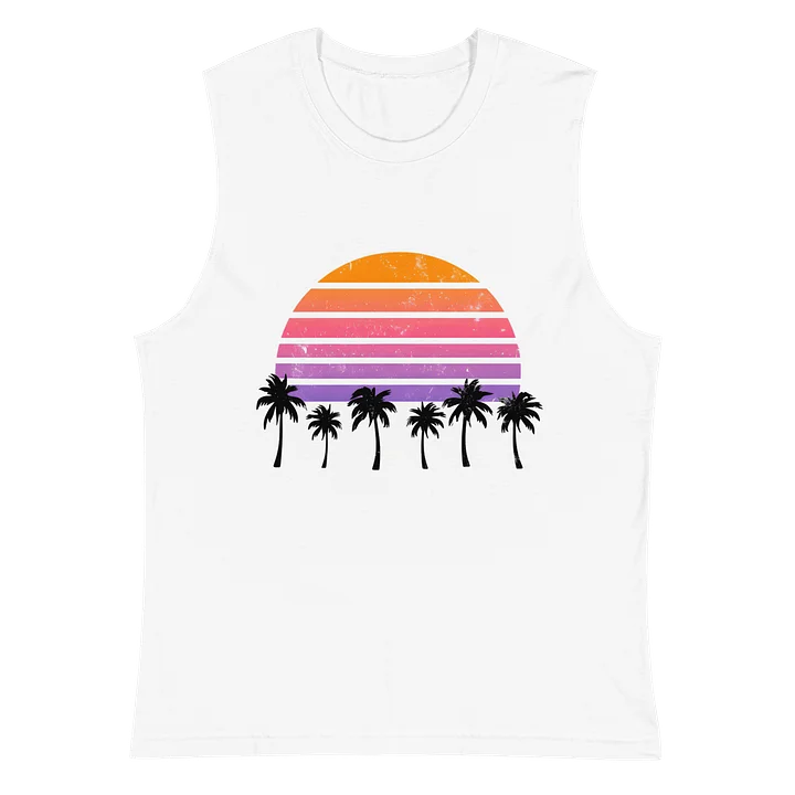 Tropical Sunset Muscle Tank product image (2)