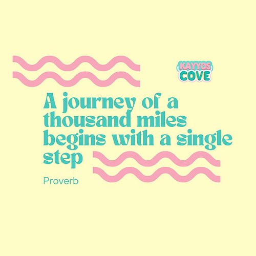 A journey of a thousand miles begins with a single step. 🌿
Whether you’re chasing big dreams or just trying to get through to...