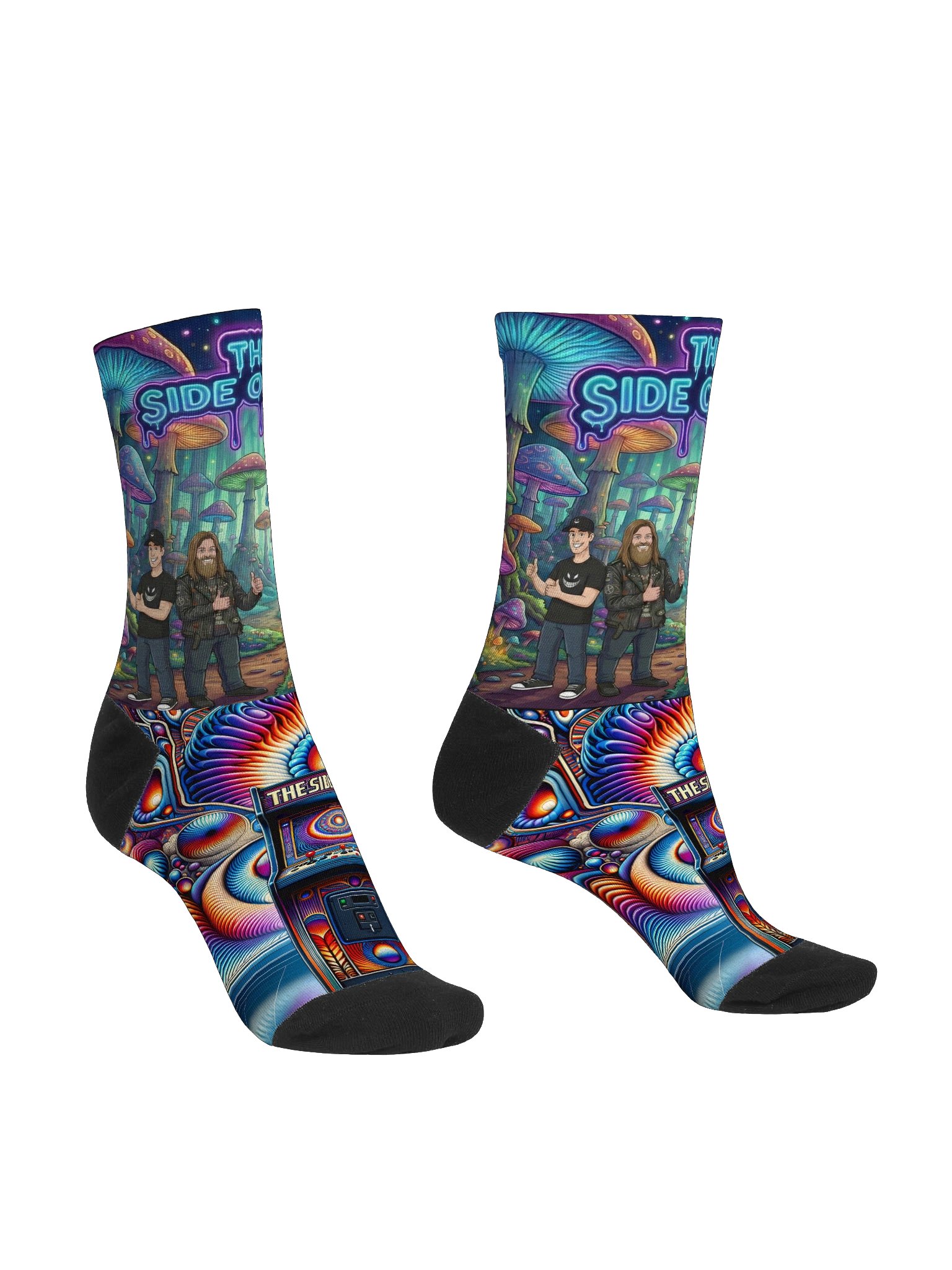 Psychedelic Side order Crew Socks product image (3)