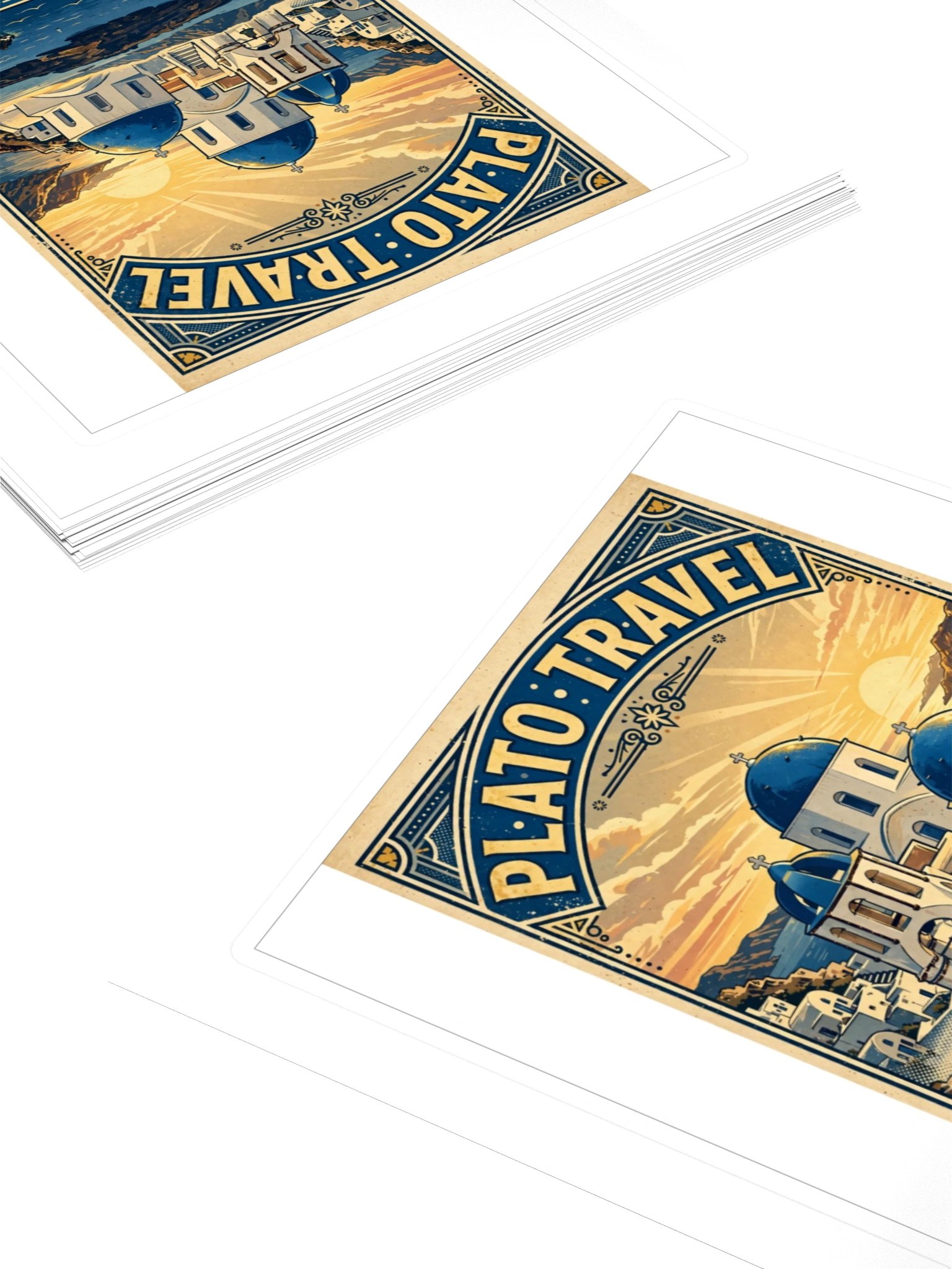 Santorini Poster Sticker product image (4)