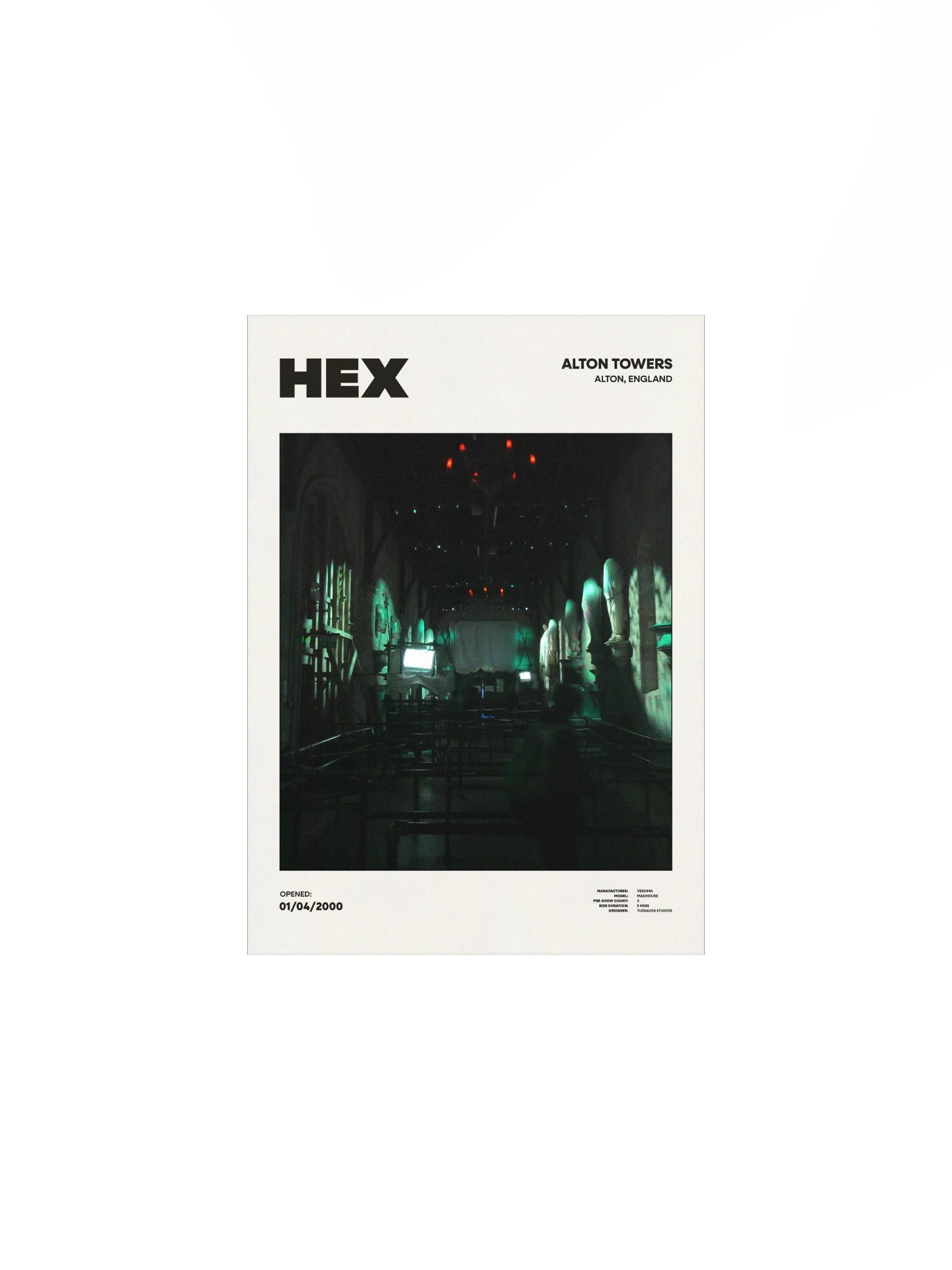 Hex Queueline Premium Poster product image (1)
