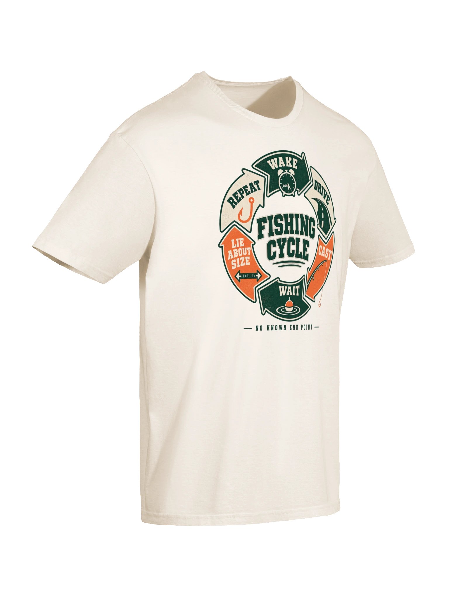 The Fishing Cycle T-Shirt product image (6)