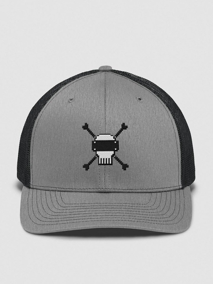VR is Dead - White Skull Trucker product image (1)
