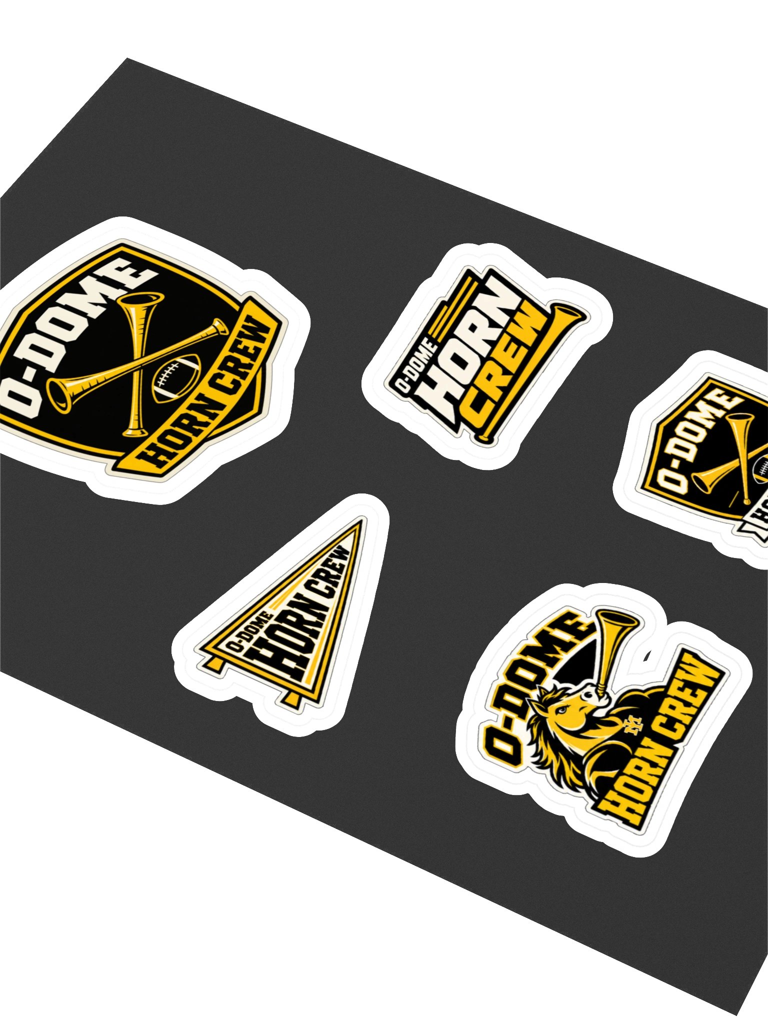 Mustangs Horn Crew Sticker Sheet product image (2)