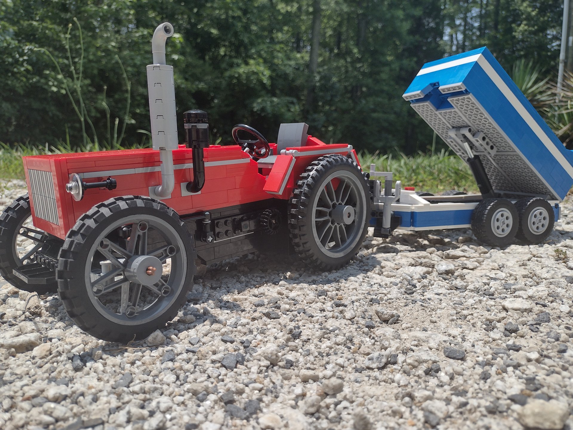 Dump Trailer for Working Tractor MOC Instructions product image (6)