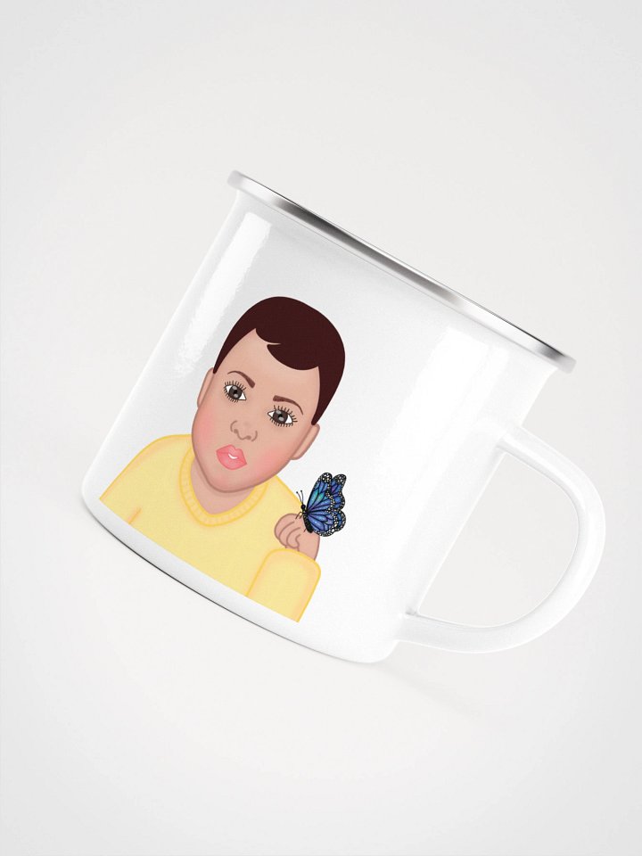 God's Little Butterfly Enamel Mug product image (2)
