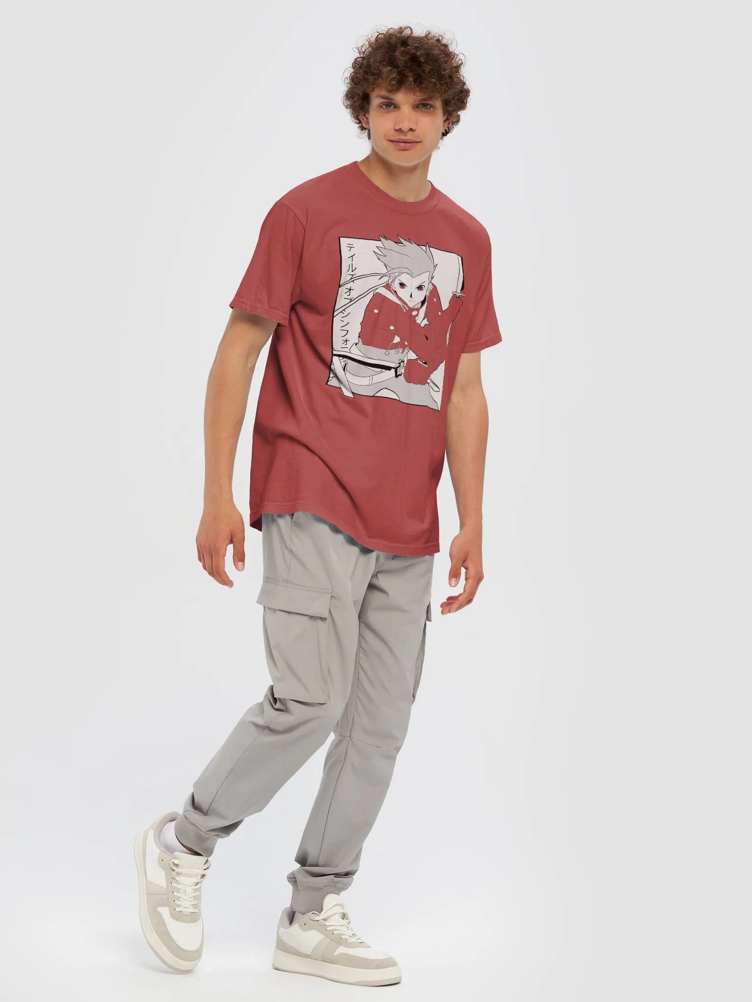 Lloyd Heavyweight T-Shirt (Crimson) product image (3)
