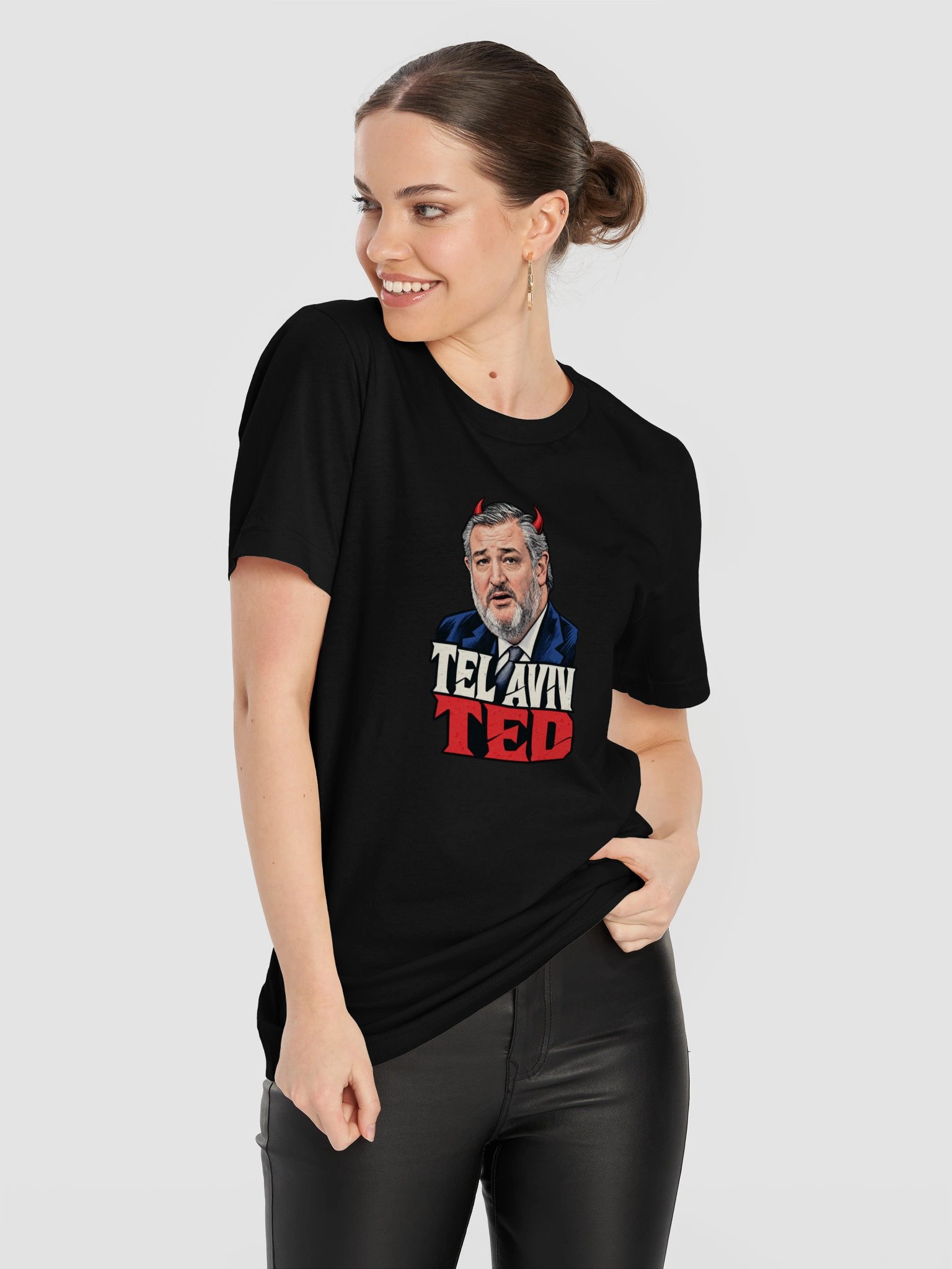 Ted Cruz “Tel Aviv Ted” Graphic Tee product image (11)