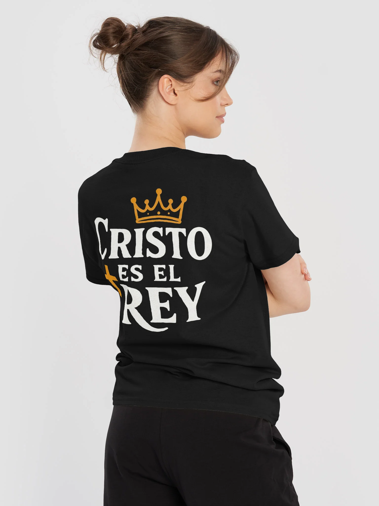 Camiseta Unisex Manga Corta | Cristo es el Rey product image (2)