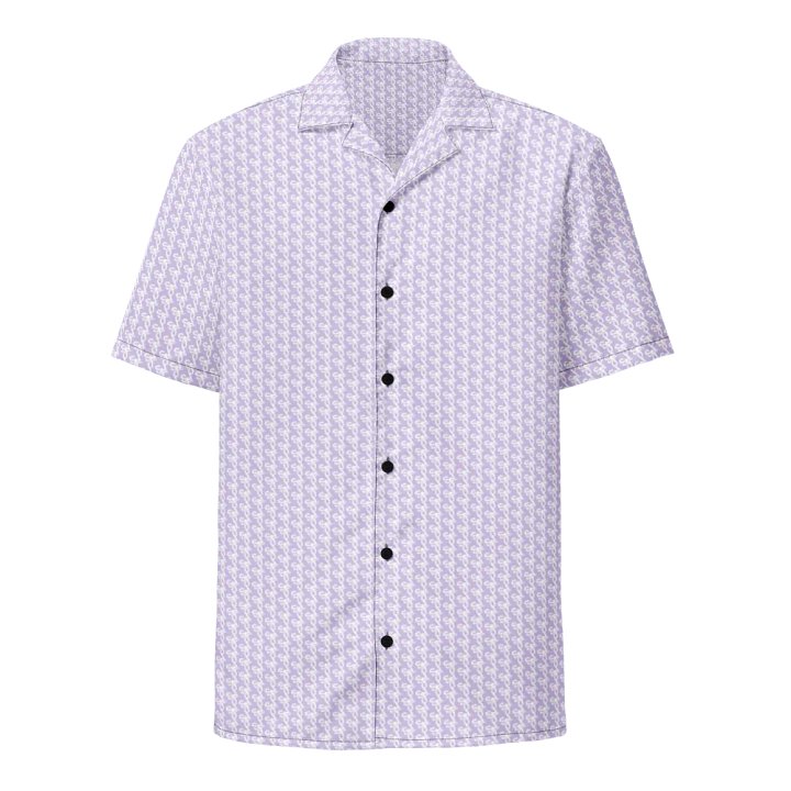 Syn-Stripe Purple/White Button Up product image (1)