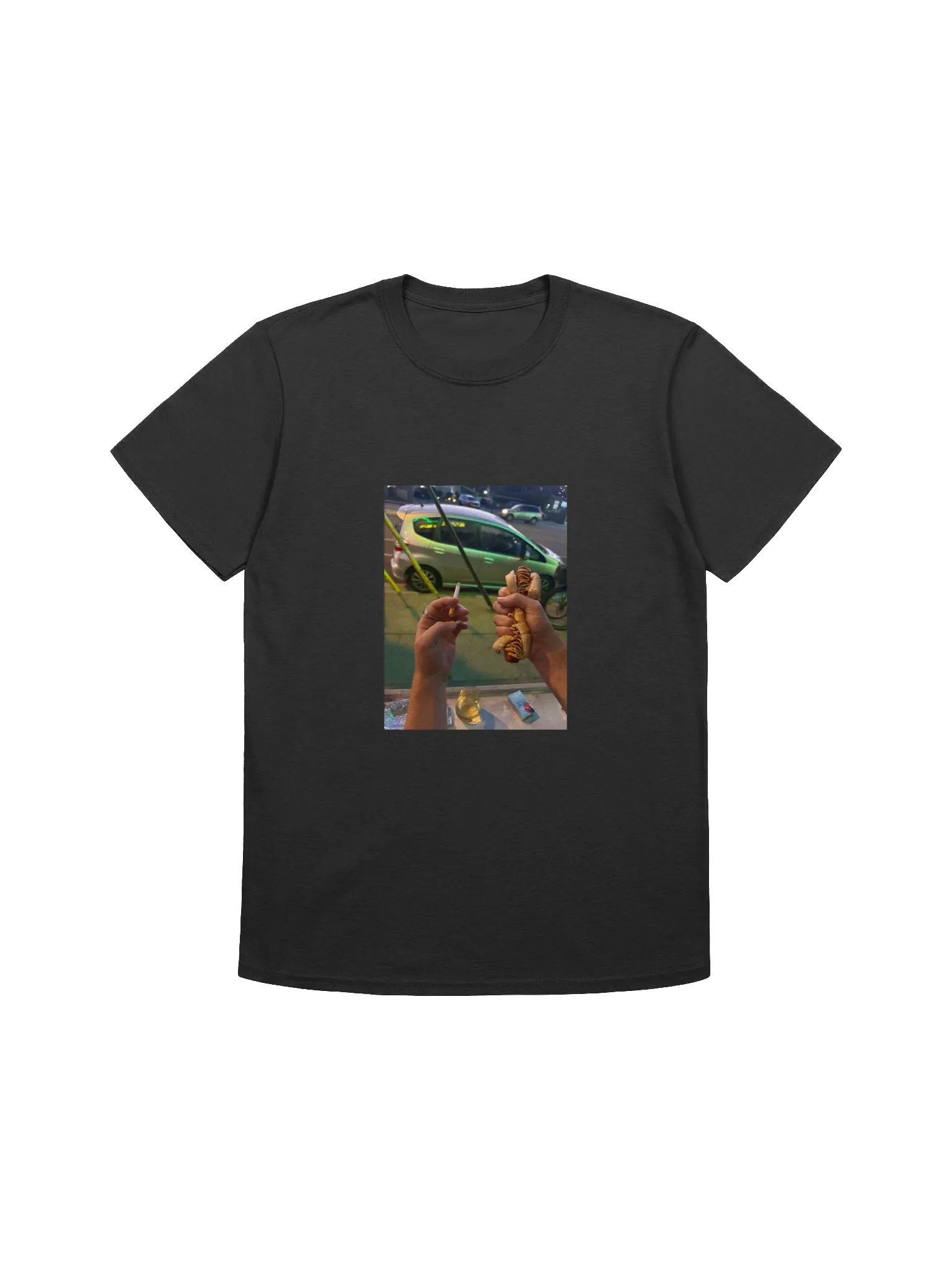 smokin hot dog tee product image (1)