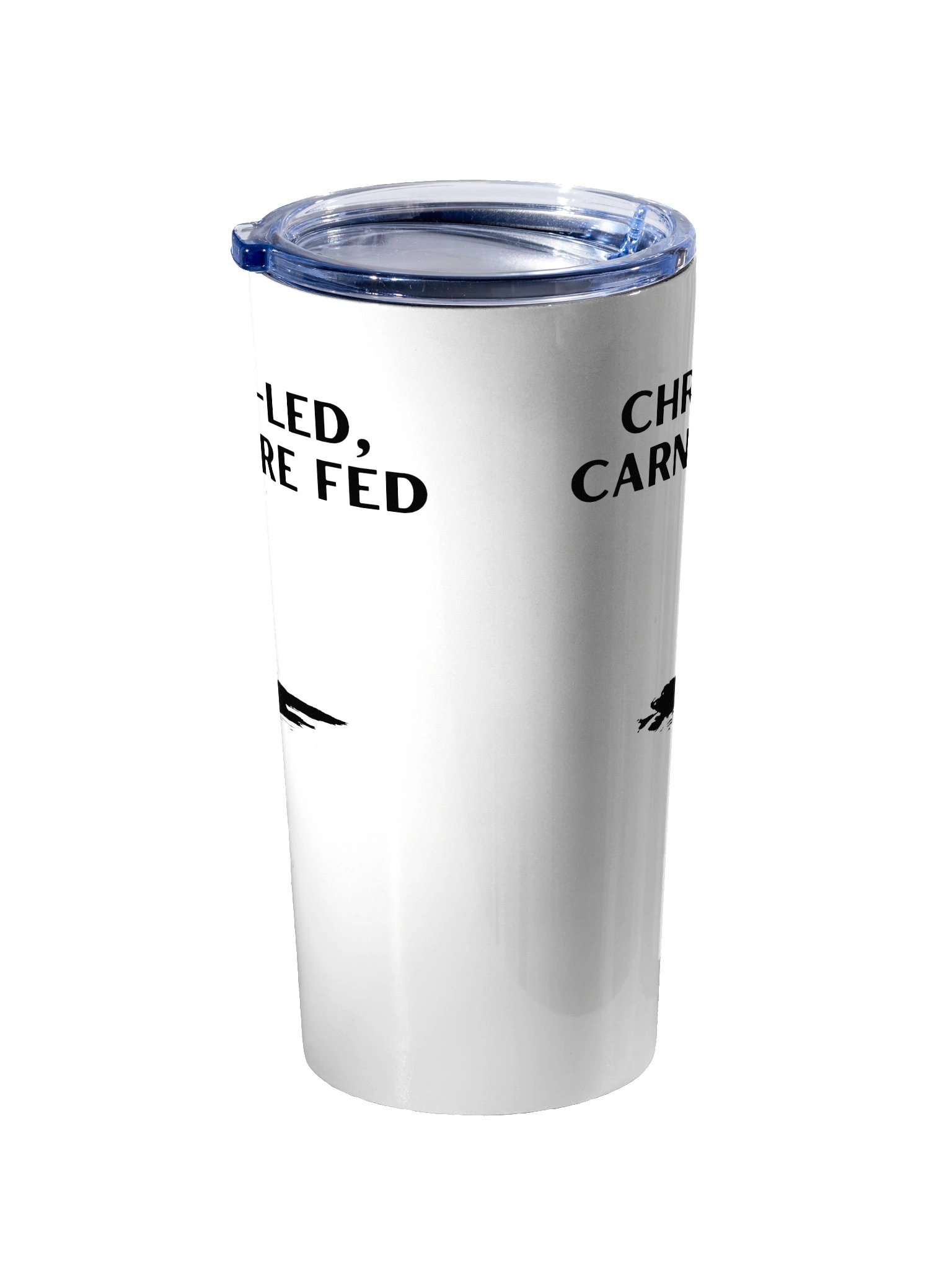 Stainless Steel Tumbler - Christ-led Carnivore Fed product image (3)