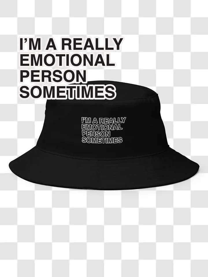 Emotional Person Bucket Hat product image (5)