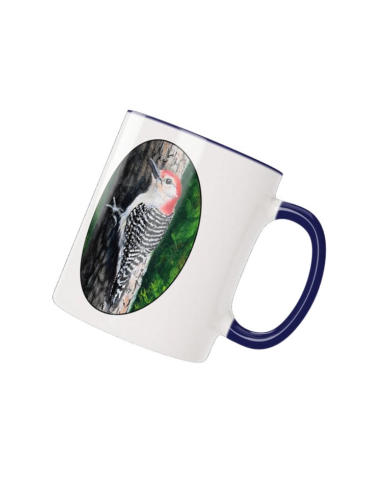 Vibrant Woodpecker Ceramic Mug product image (1)