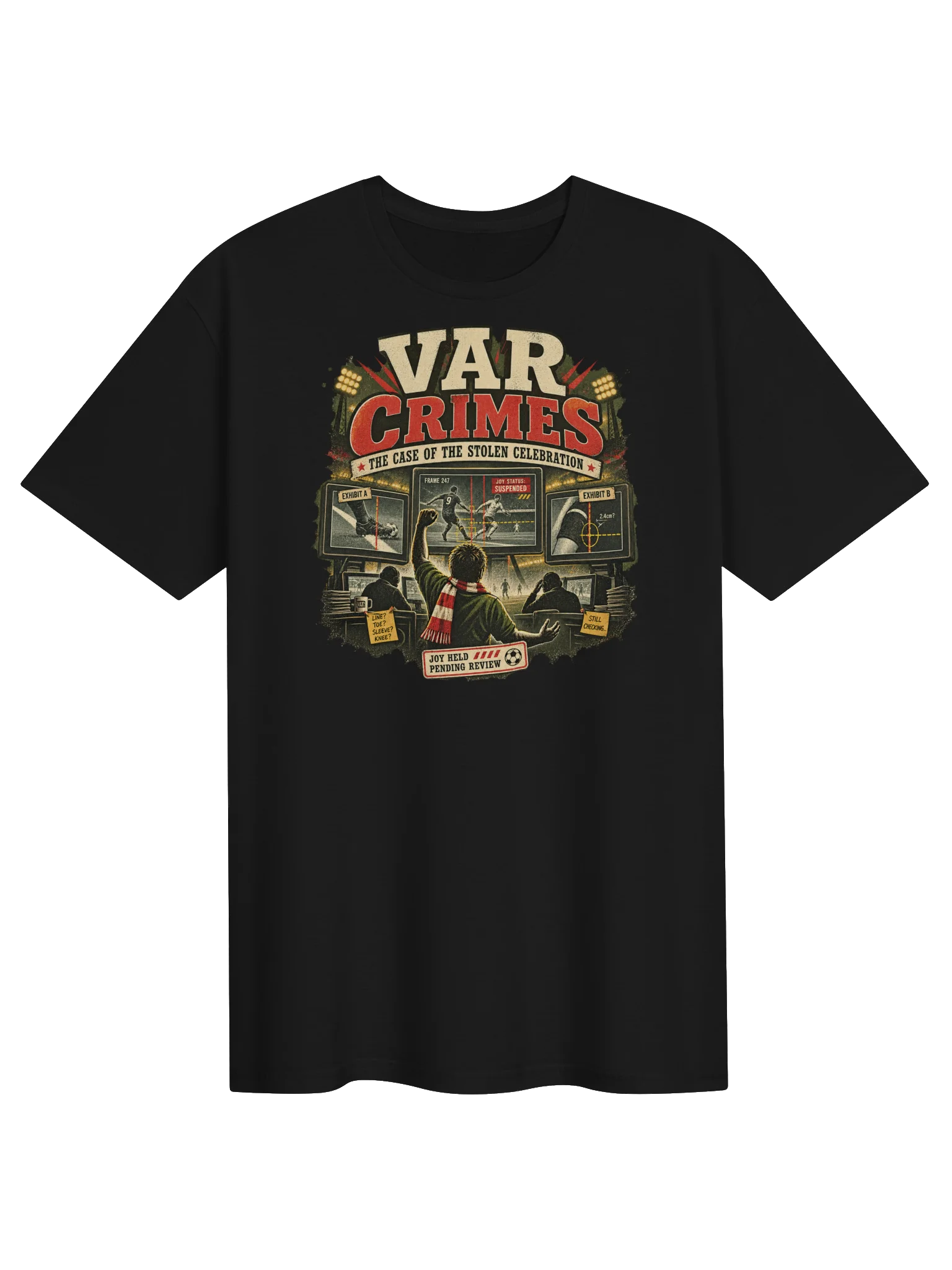 VAR Crimes Soccer Tee product image (1)