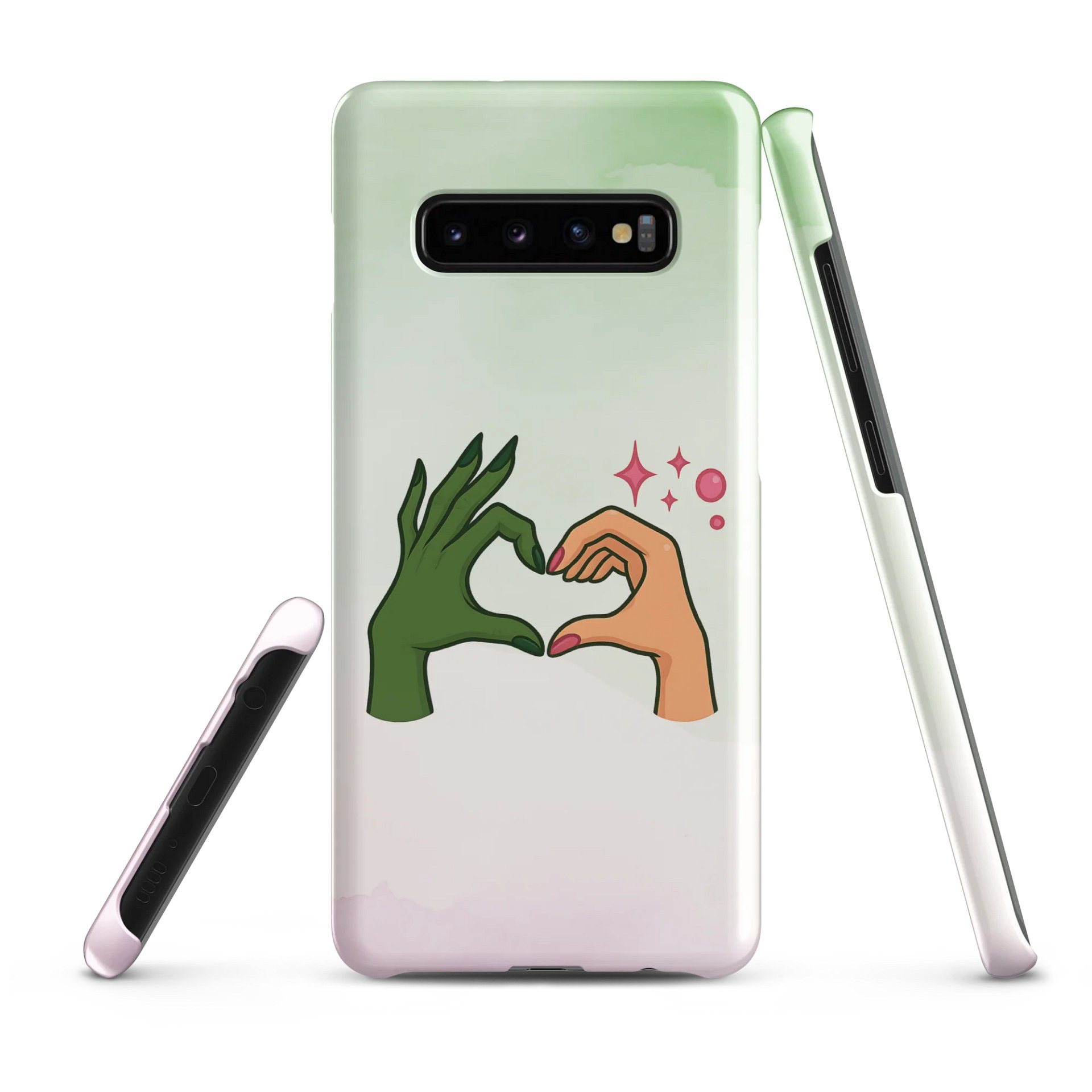 Broadway Witch Friendship Samsung Case – Wicked Heart Hands Art – Gelphie Gift Idea product image (5)