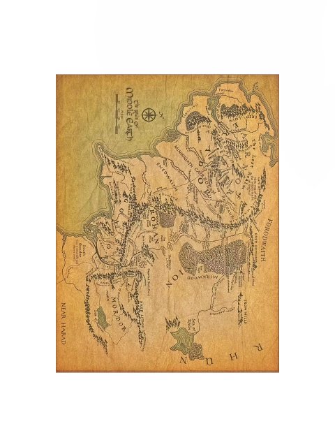 Middle-earth Cartography – Fine Art Print