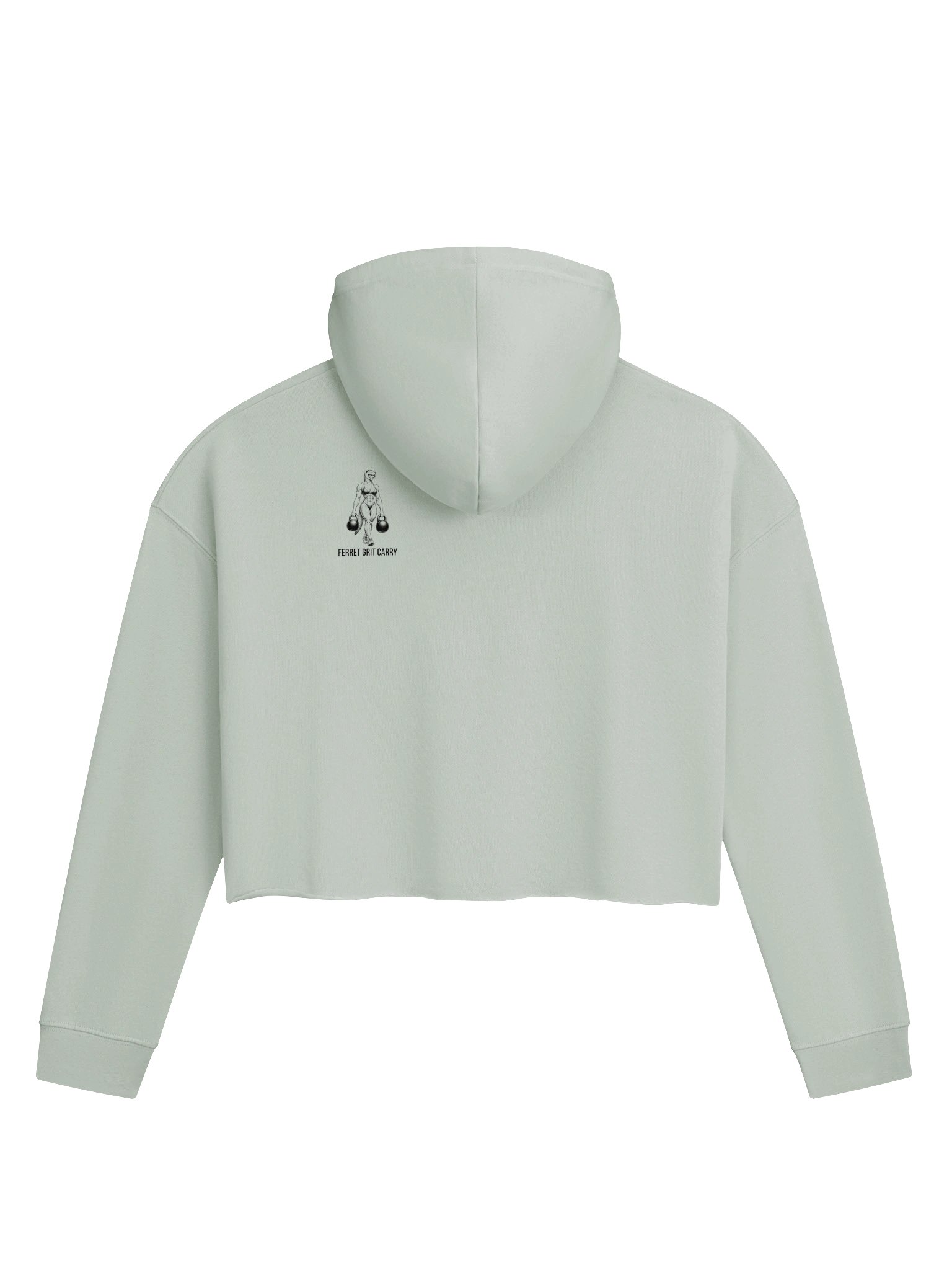HYBRID ZOO – FERRET CROP HOODIE product image (1)