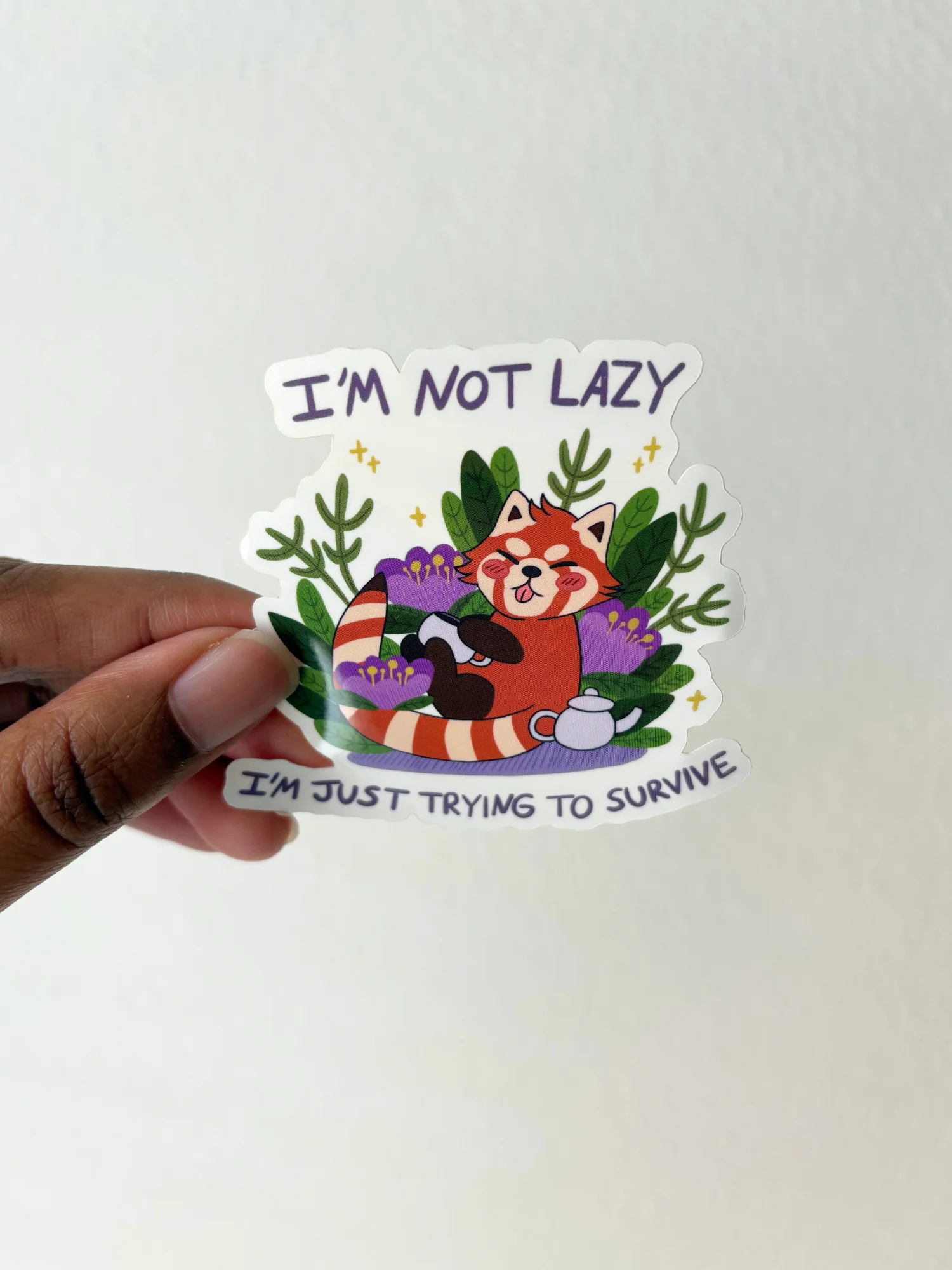 I'm Not Lazy Sticker product image (3)